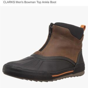 CLARKS Men's Bowman Top Ankle Boot Waterproof Shoes